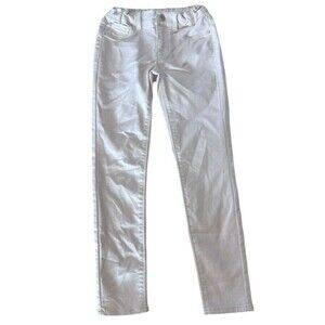 Jordache Girls Size 8 Slim Super Skinny Jeans Pink Adjustable Waist EUC Stretch